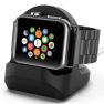 Casecentive Ladestation Apple Watch schwarz sticky