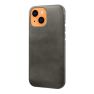 Casecentive Leather Back case iPhone 14 schwarz sticky