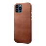 Casecentive Leather Back case iPhone 14 Pro Max braun sticky