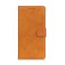 Casecentive Magnetic Leather Wallet Case iPhone 13 tan sticky