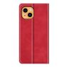 Casecentive Magnetische Leder Geldbörse iPhone 14 Plus rot sticky