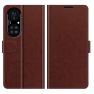 Casecentive Magnetic Leather Wallet Case Huawei P50 Pro braun sticky