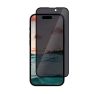 Casecentive Privacy Glass Displayschutzfolie 3D Vollschutz iPhone 15 Pro sticky