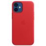 Apple Leather Case iPhone 12 Mini rot  sticky