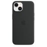 Apple Silikon Case mit MagSafe iPhone 14 Mitternacht sticky