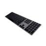 Matias Wireless Keyboard AZERTY MacBook space grey sticky