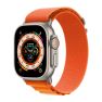 Apple Alpine Loop Apple Watch 44mm / 45mm / 46mm / 49mm Small Orange sticky