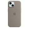 Apple Silicone MagSafe Case iPhone 15 Clay sticky