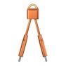 Nomad ChargeKey USB-C-zu-USB-C-Ladekabel Stellar Orange sticky