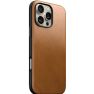 Nomad Modern Leather Case iPhone 16 Pro Max Englisch Tan-C sticky