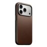 Nomad Modern Camino Leather Case iPhone 18 Pro Brown sticky