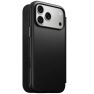 Nomad Modern Camino Lederfolio iPhone 18 Pro Schwarz sticky
