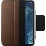 Nomad Moderne Leder Folio Hülle iPad Pro 11 inch (2024/M4) Braun sticky