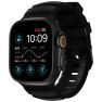 Nomad Rocky Point Band Apple Watch Ultra 46mm / 49mm Carbon Black Connector Black sticky