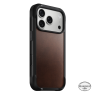 Nomad Rugged Lederhülle Horween iPhone 18 Pro Rustic Brown sticky