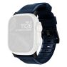 Nomad robustes Sportarmband Apple Watch 42mm / 44mm / 45mm / 49mm Atlantic Blue Connector Schwarz sticky