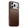 Nomad Traditional Camino Lederhülle iPhone 18 Pro Braun sticky