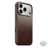Nomad Traditional Lederhülle Horween iPhone 18 Pro Rustic Brown sticky