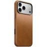 Nomad Traditional Camino Lederhülle iPhone 18 Pro Max English Tan sticky