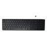 Kabellose USB-C Aluminum Tastatur PC deutsch QWERTZ schwarz sticky