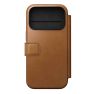 Nomad Moderne Leder Folio iPhone 17 Pro English Tan sticky