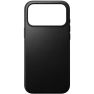 Nomad Moderne Leder Hülle iPhone 17 Pro Max Schwarz sticky