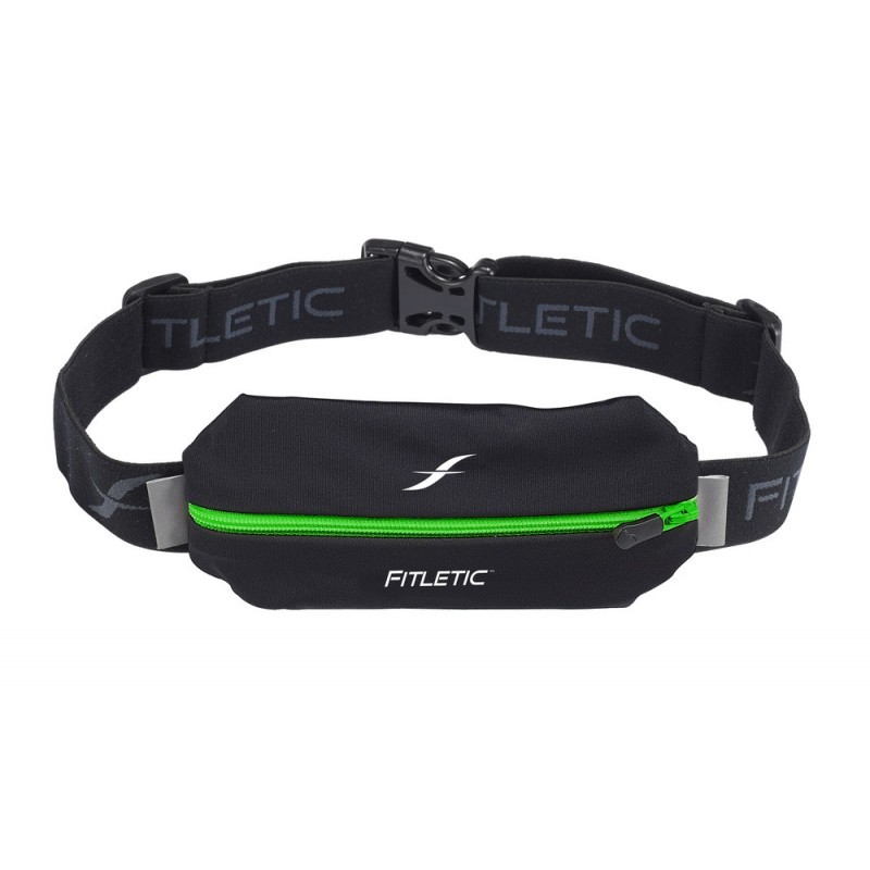 Fitletic Lycra Mini Sport Belt schwarz / grün