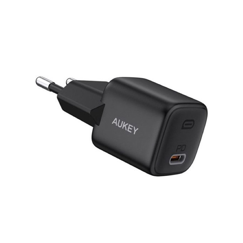 Aukey USB C Power Delivery Mini Charger 20W schwarz