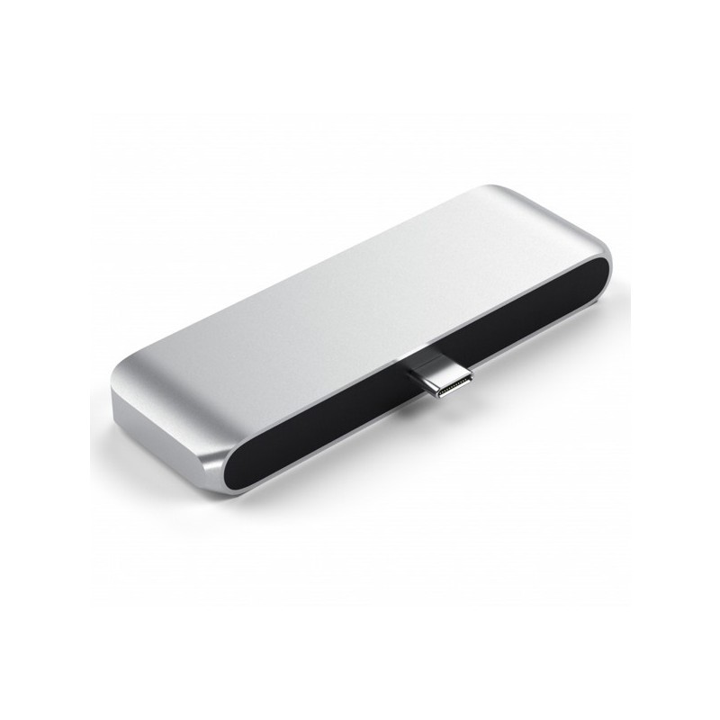 Satechi Aluminum USB-C Mobile Pro Hub silber