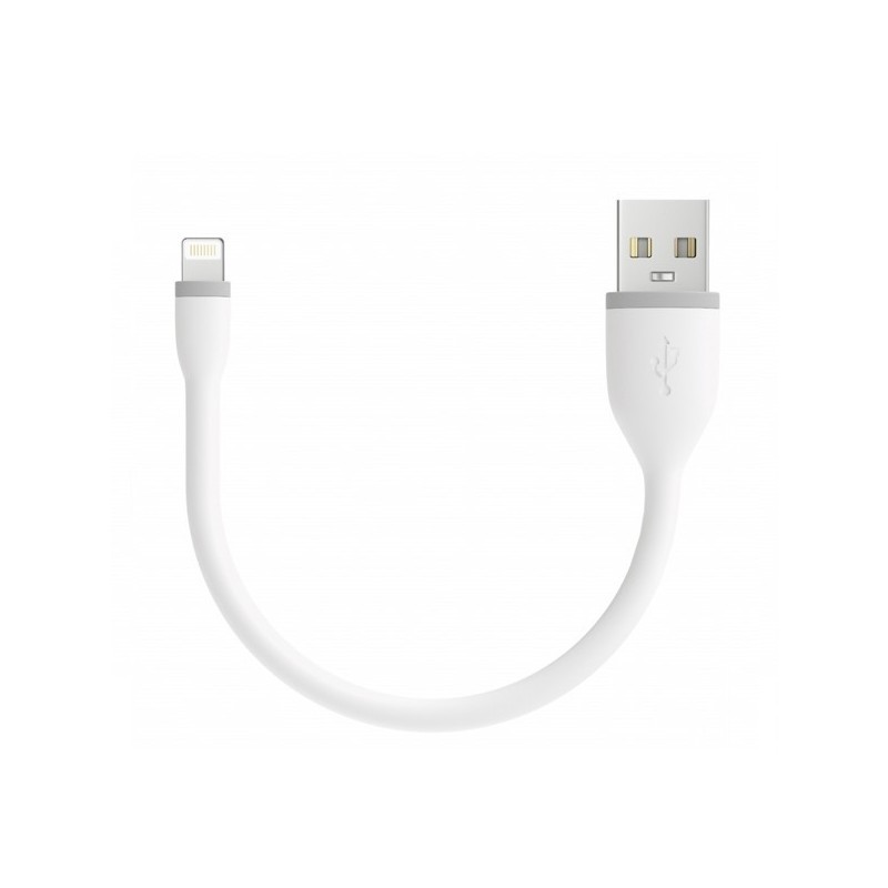 Satechi Flexible Lightning auf USB-Kabel weiß