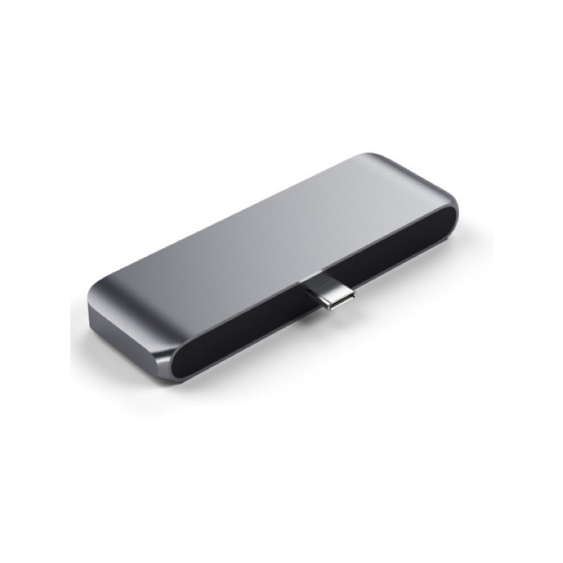 Satechi Aluminum USB-C Mobile Pro Hub grau