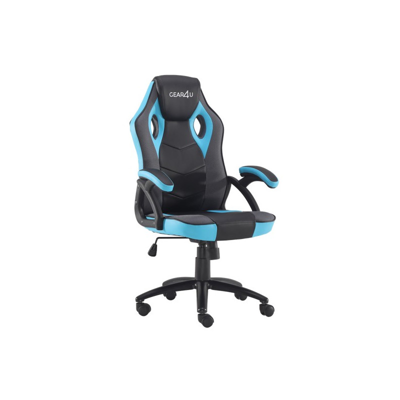 Gear4U Rook Gaming Stuhl Blau / Schwarz
