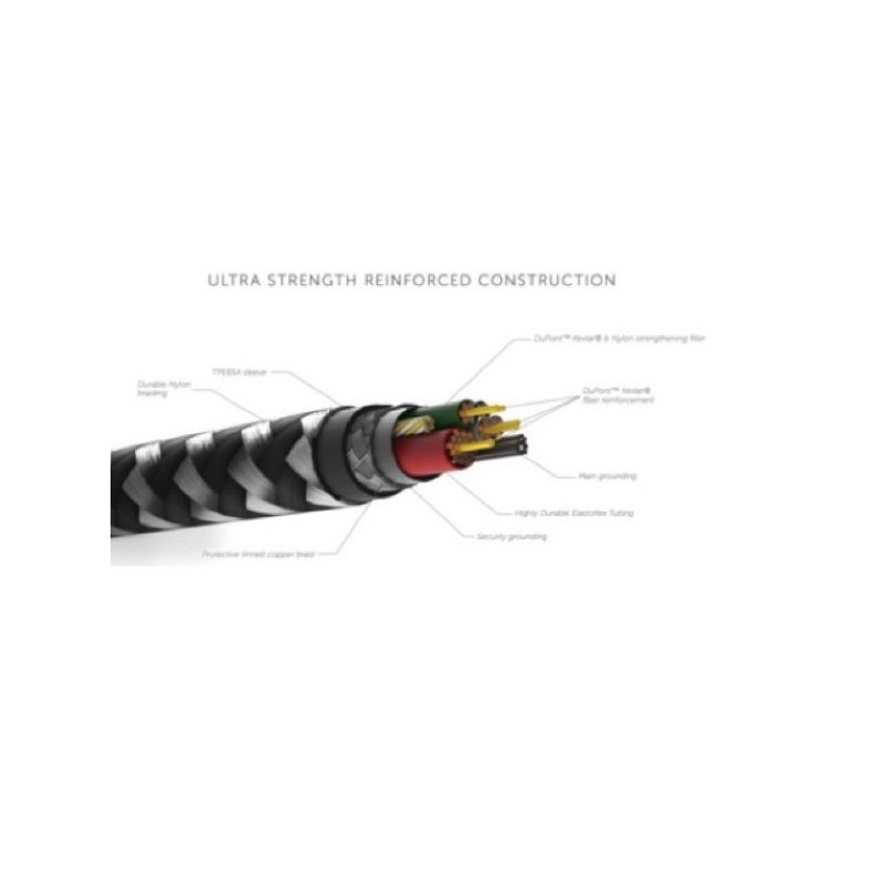 Native Union Kevlar Belt USB-C zu Lightning Kabel 1.2m Zebra