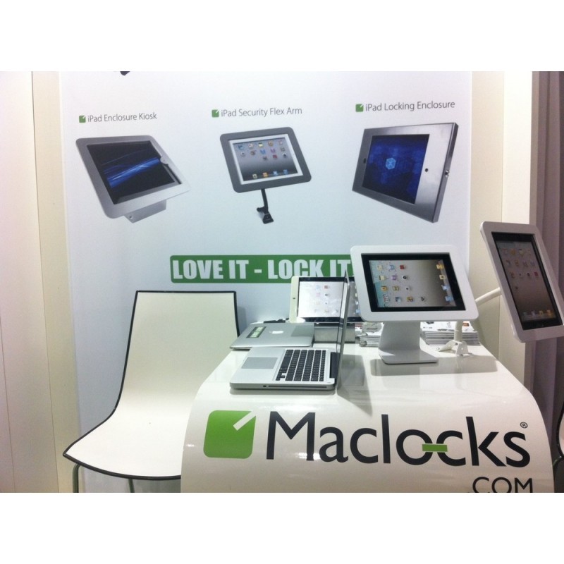 Maclocks iPad 2 / 3 / 4 / Air Halterung Kiosk weiß