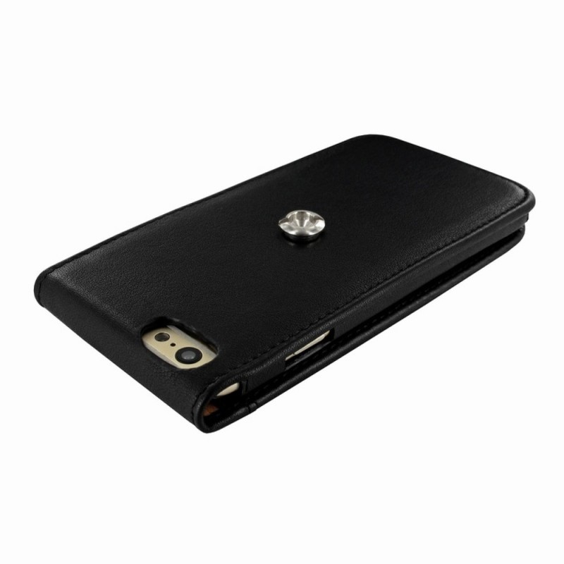 Piel Frama Magnetic Flipcase iPhone 6(S) Plus schwarz