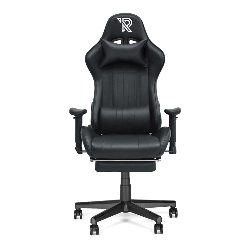 Ranqer Felix Pro Gaming Stuhl mit Beinstütze schwarz