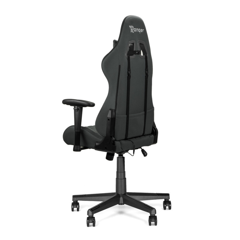 Ranqer Halo Fabric Gaming Stuhl (aus Stoff) RGB / LED Grau