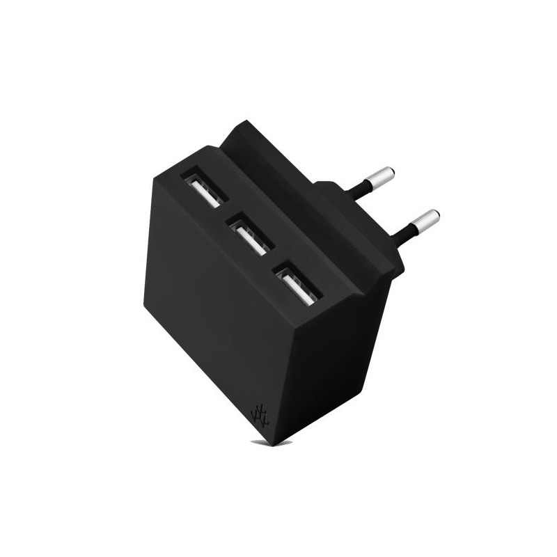 usbepower HIDE Mini 3-in-1 wall charger schwarz