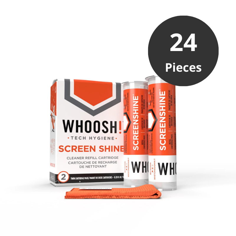 Whoosh 2er-Pack Nachfüllpatronen Masterpackung 24 Stück