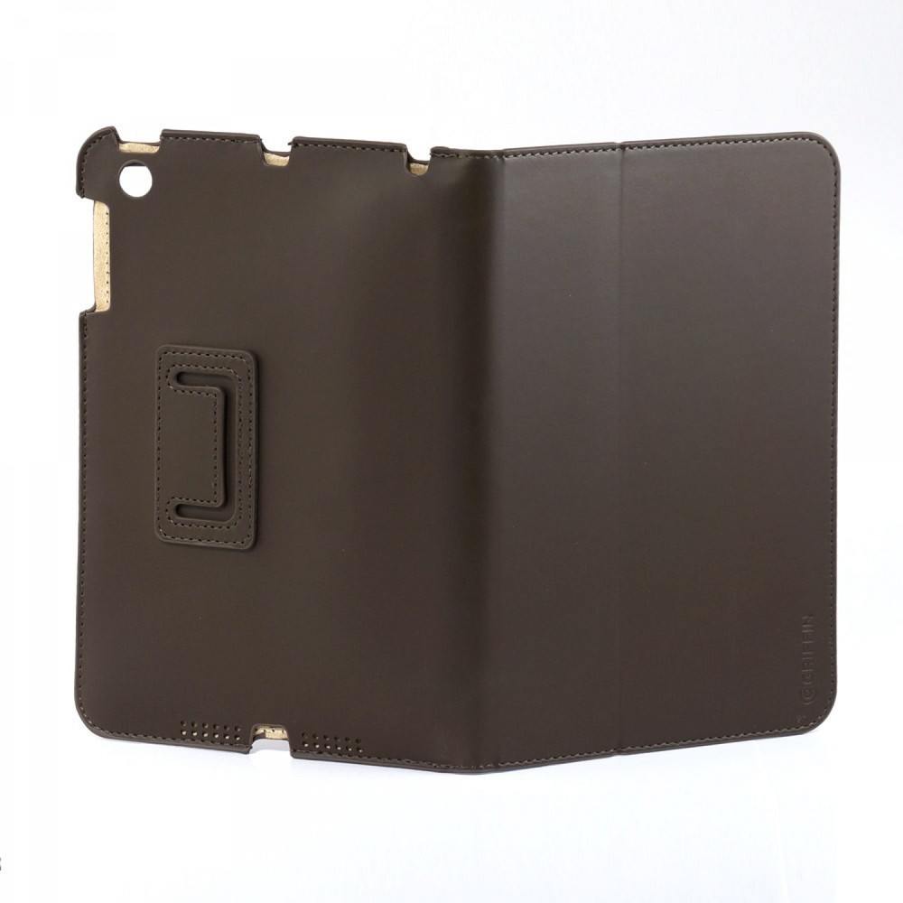 Griffin Slim Booklet iPad Mini 1/2/3 Hülle Leder braun