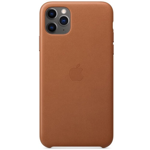 Apple Leder Hülle iPhone 11 Pro Braun