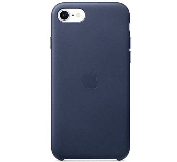 Apple iPhone 7 / 8 / SE 2020 / 2022 Lederhülle Midnight Blue
