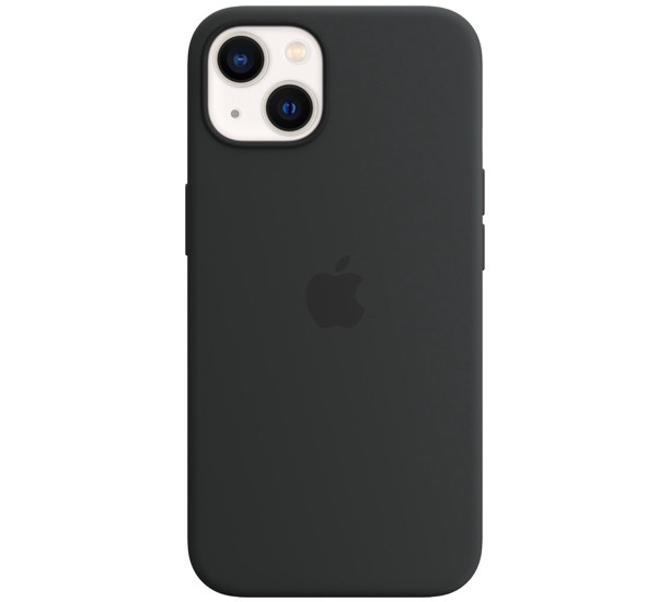 Apple Silikon MagSafe Hülle iPhone 13 Midnight