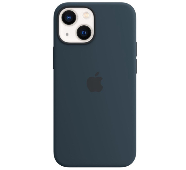 Apple Silikon MagSafe Case iPhone 13 Mini Abyss Blue