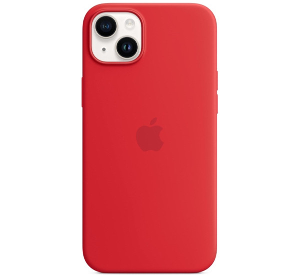 Apple Silikon MagSafe Hülle iPhone 13 Red