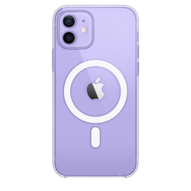 Apple Silikon MagSafe Case iPhone 12 / 12 Pro clear