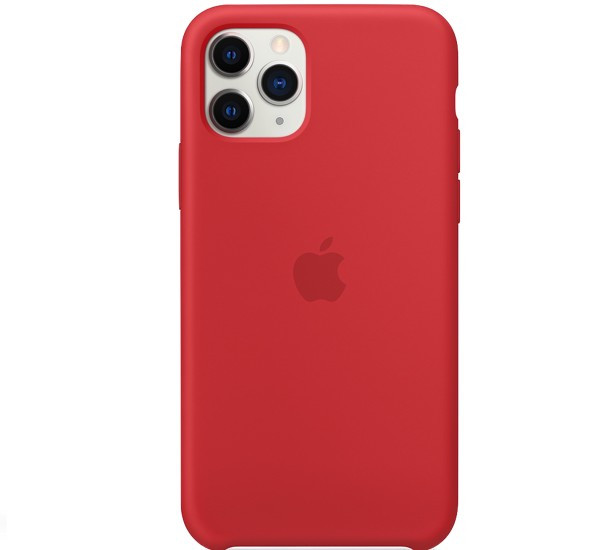 Apple Silikon Case iPhone 11 Pro Rot