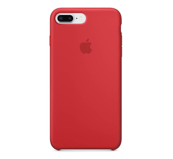 Apple Silikon Hülle iPhone 7 / 8 Plus Rot