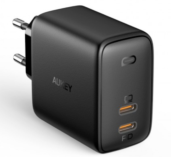 Aukey 2 Port quick charge Ladegerät 65W (2 x USB-C)
