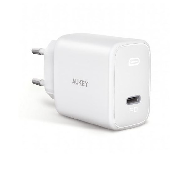 Aukey USB C Power Delivery Charger 20W weiß